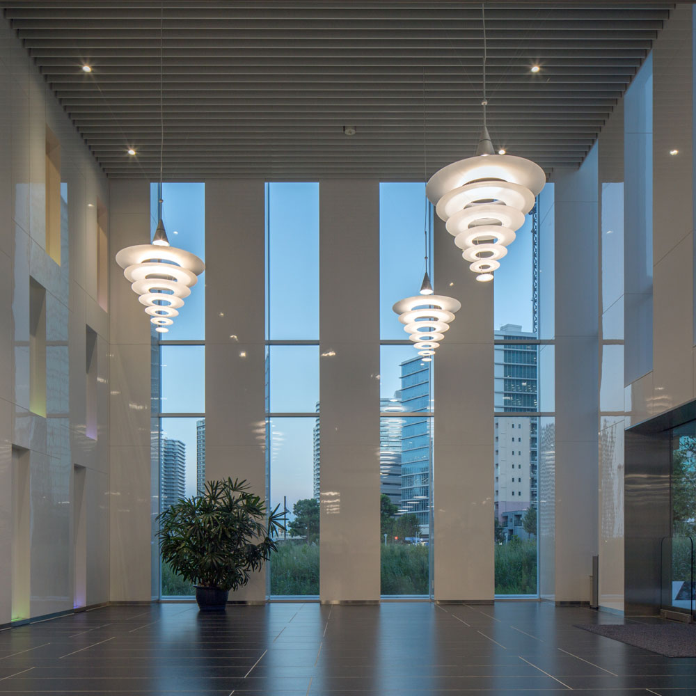 Enigma Pendant Light in hall.