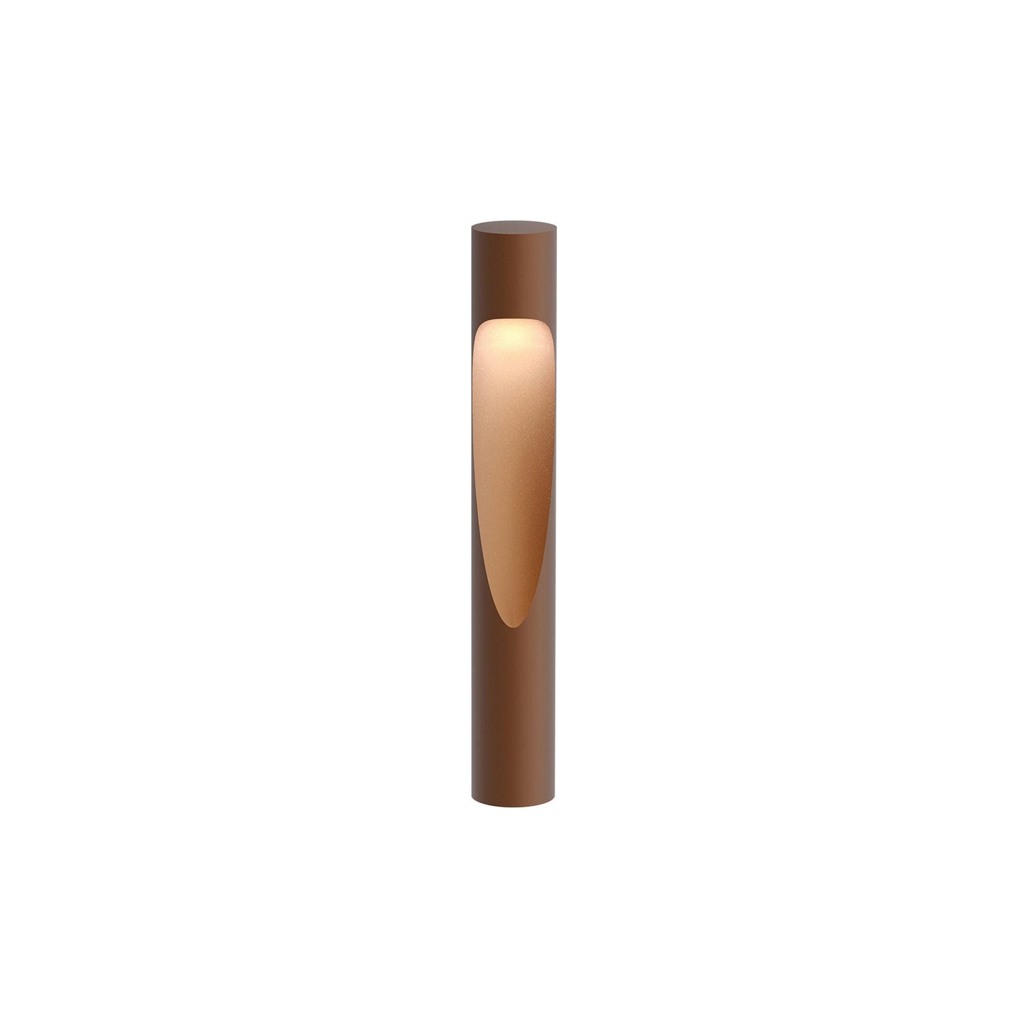 Flindt Garden Outdoor LED Bollard in Corten Color (Short/Spike without power supply).