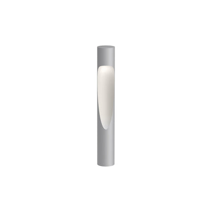 Flindt Garden Outdoor LED Bollard in Natural Paint Aluminum (Short/Spike without power supply).