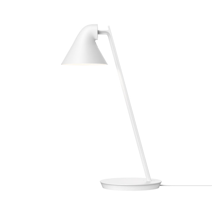 NJP LED Mini Table Lamp in White.