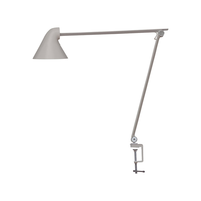 NJP LED Table Lamp in Light Grey (Clamp).