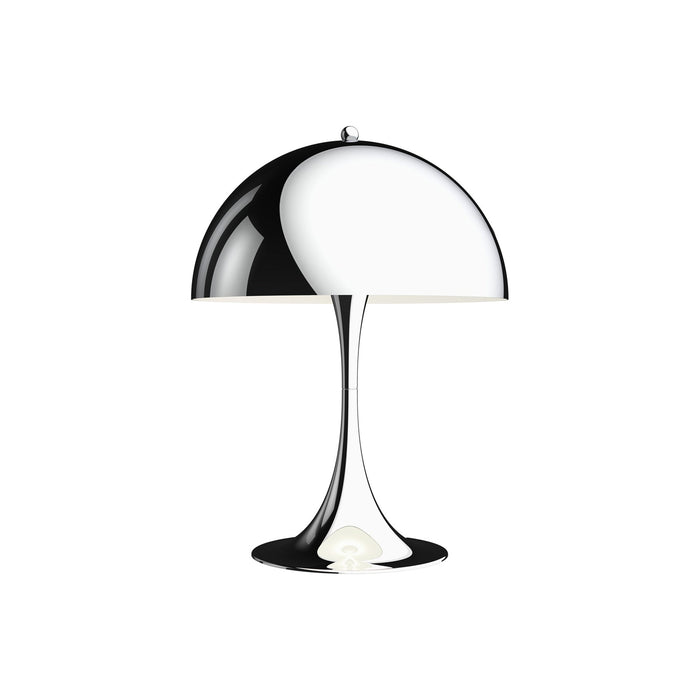 Panthella 320 Table Lamp in Grey Opal Acrylic.
