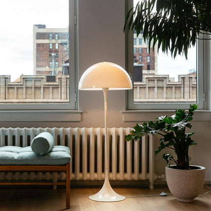 Panthella Floor Lamp in living room.