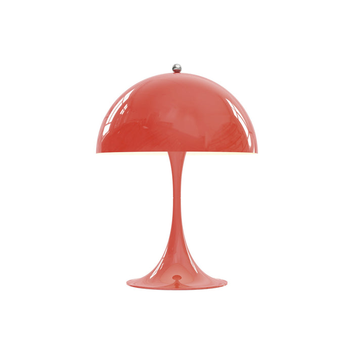Panthella LED Mini Table Lamp in Coral.