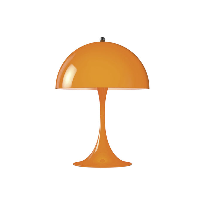 Panthella LED Mini Table Lamp in Orange.