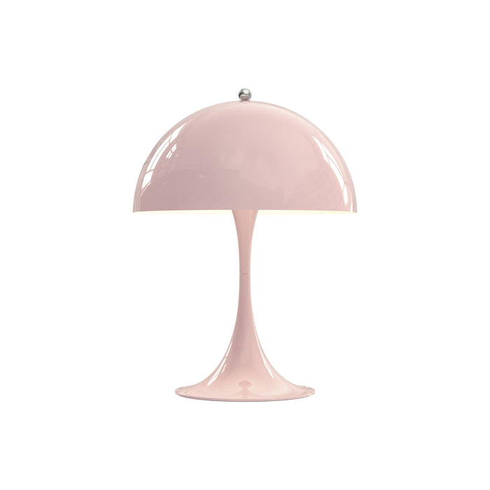 Panthella LED Mini Table Lamp in Pale Rose.