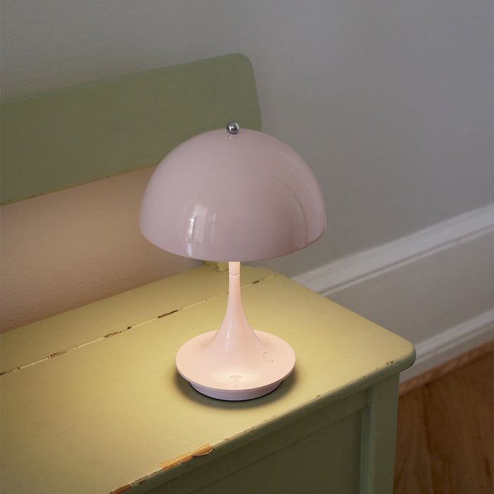 Panthella LED Portable Rechargeable Table Lamp in Detail.