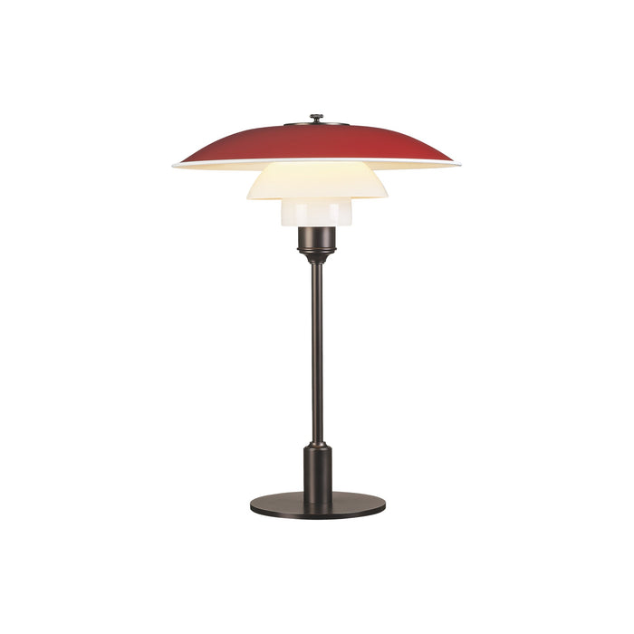 PH 3½-2½ Table Lamp in Red.