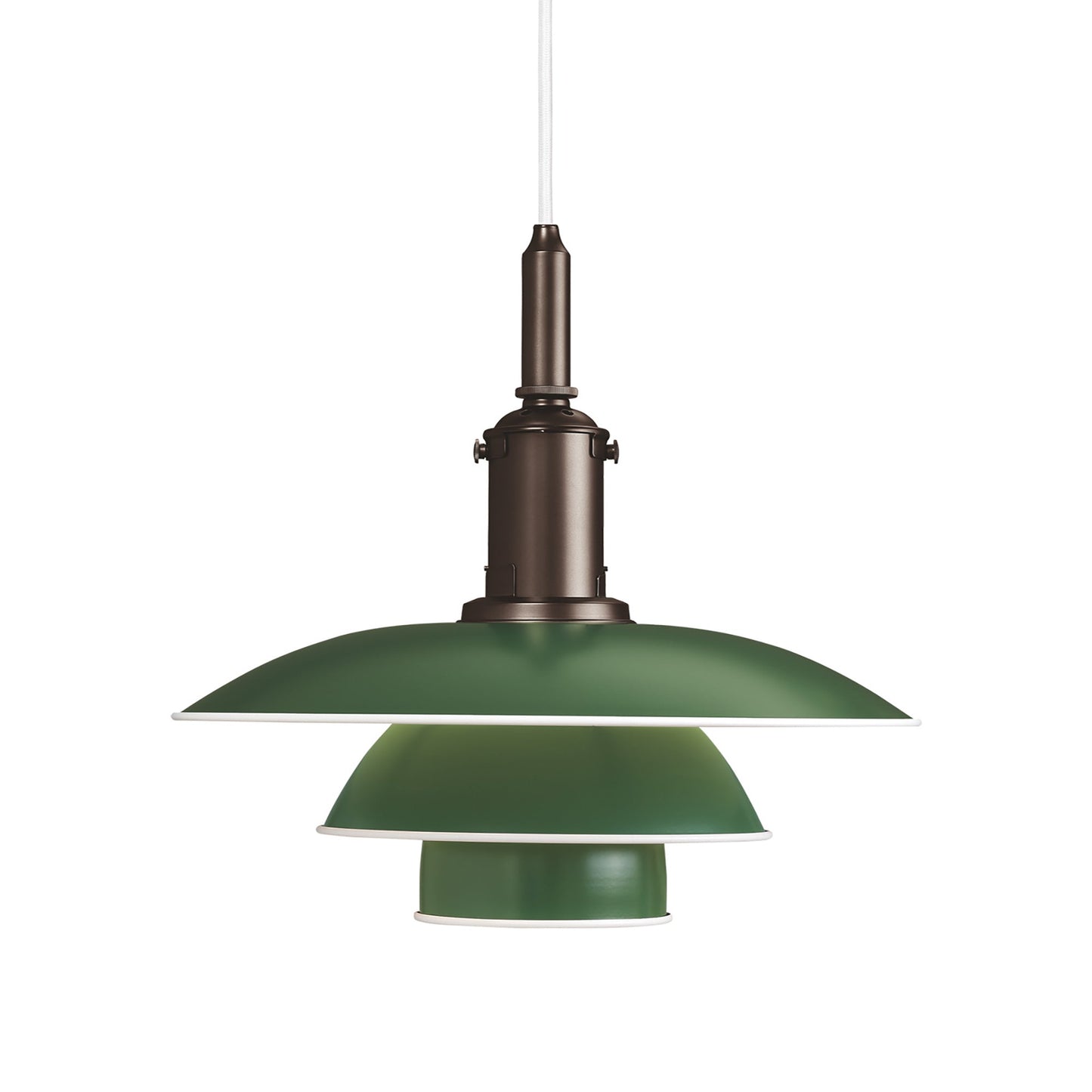 PH 3½-3 Pendant Light in Green.