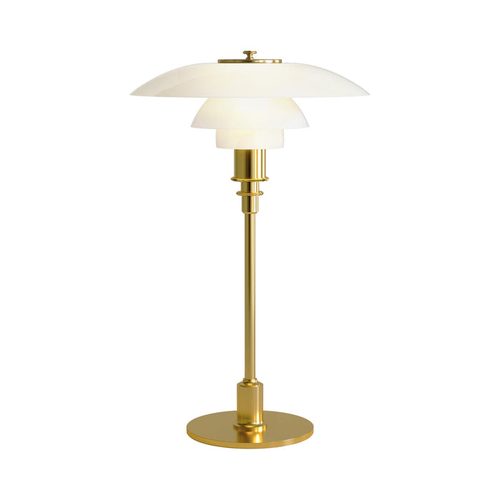 PH 3/2 Table Lamp in Brass Metalized.