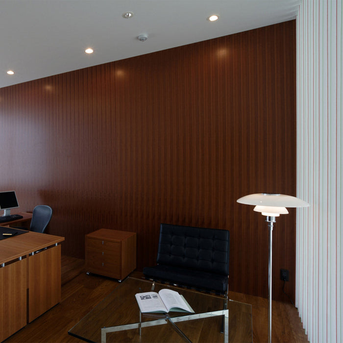 PH 4½-3½ Floor Lamp in office.