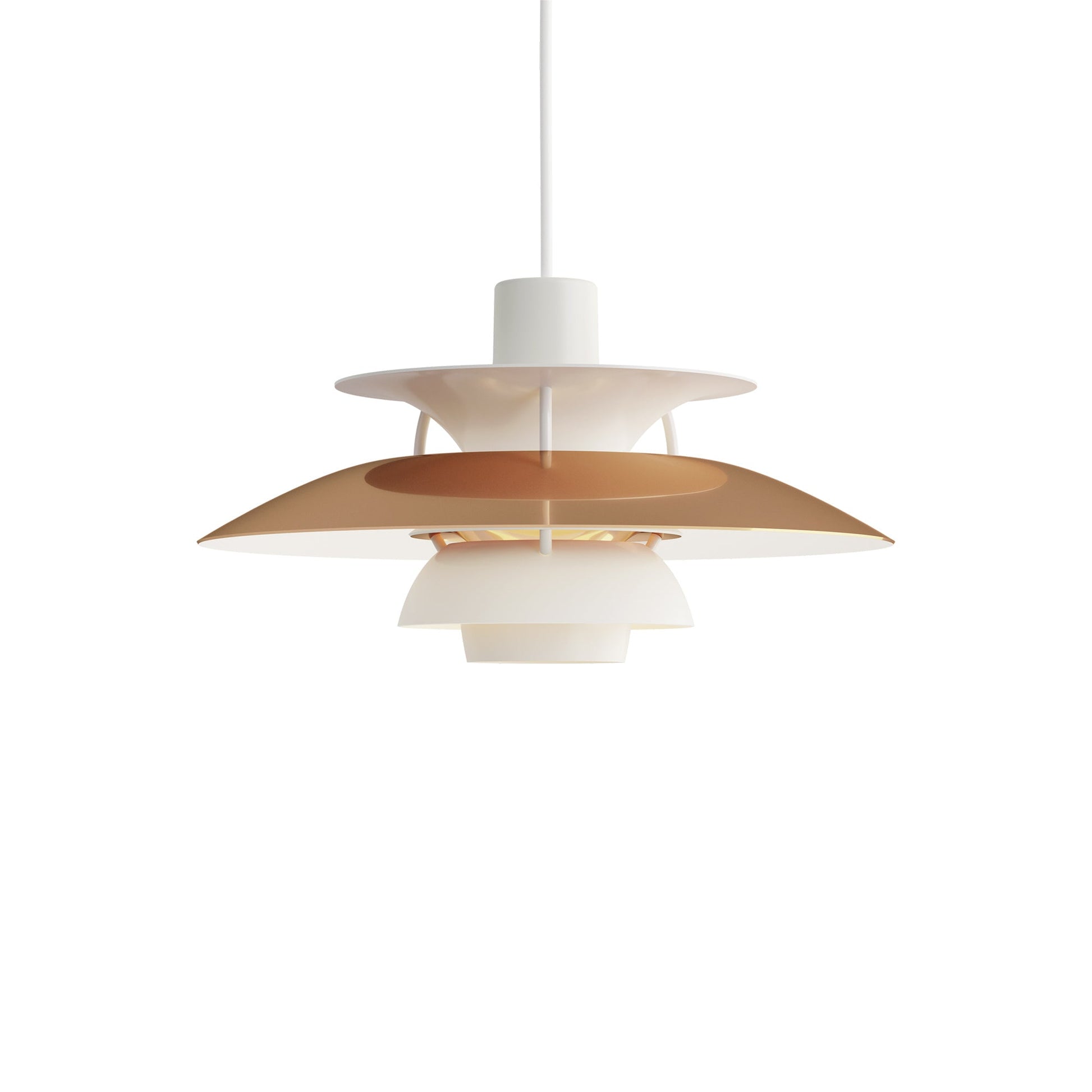 PH 5 Mini Pendant light in Copper.