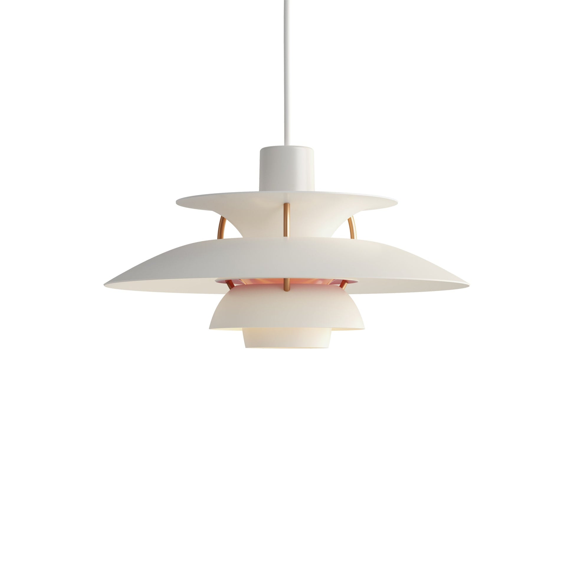 PH 5 Mini Pendant light in White Modern.