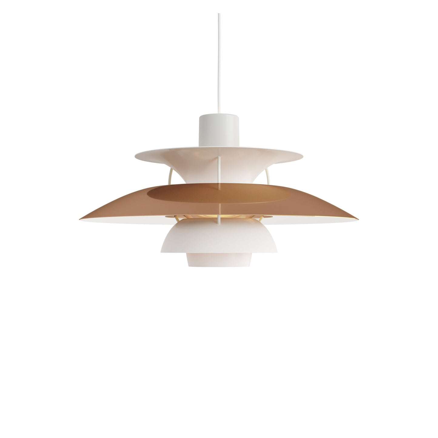 PH 5 Pendant Light in Copper.