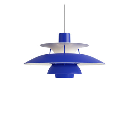 PH 5 Pendant Light in Monochrome Blue.