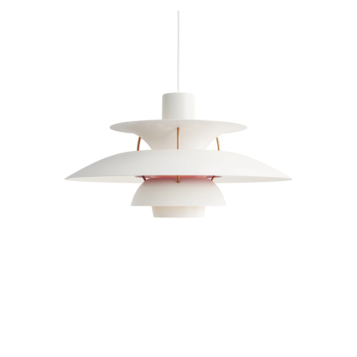 PH 5 Pendant Light in White Modern.