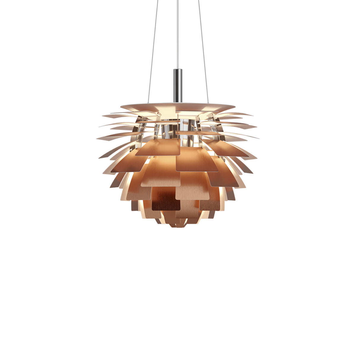 PH Artichoke Pendant Light in Copper (18.9-Inch).