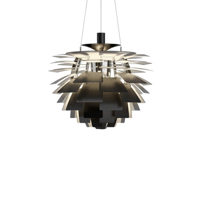 PH Artichoke Pendant Light in Black (23.6-Inch).