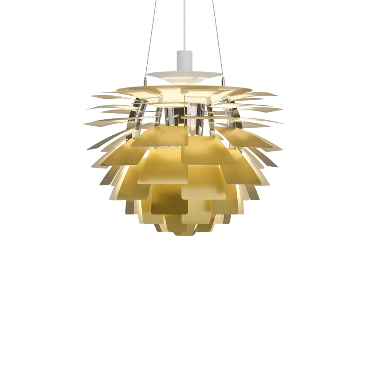PH Artichoke Pendant Light in Brass (23.6-Inch).