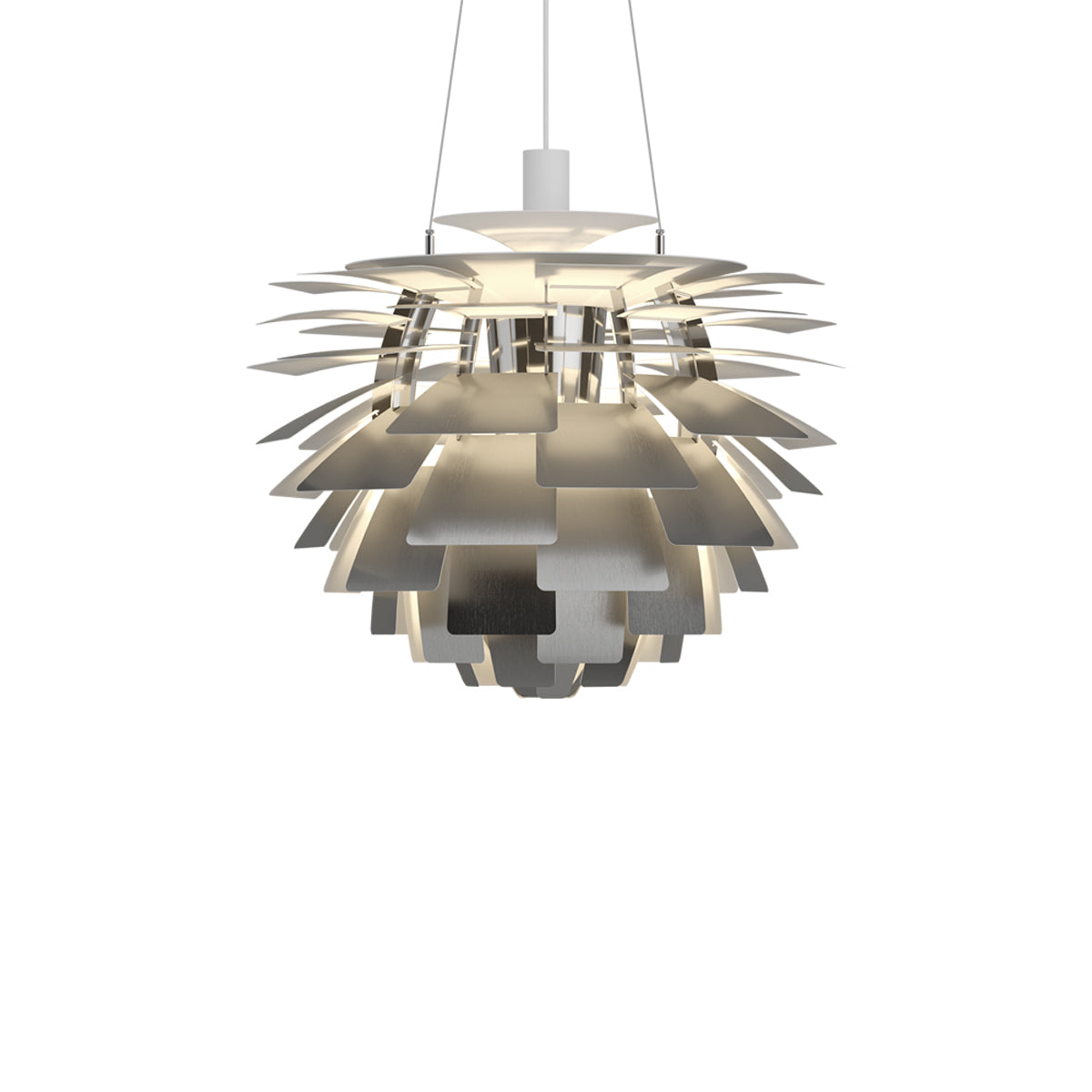 PH Artichoke Pendant Light in Stainless Steel (23.6-Inch).