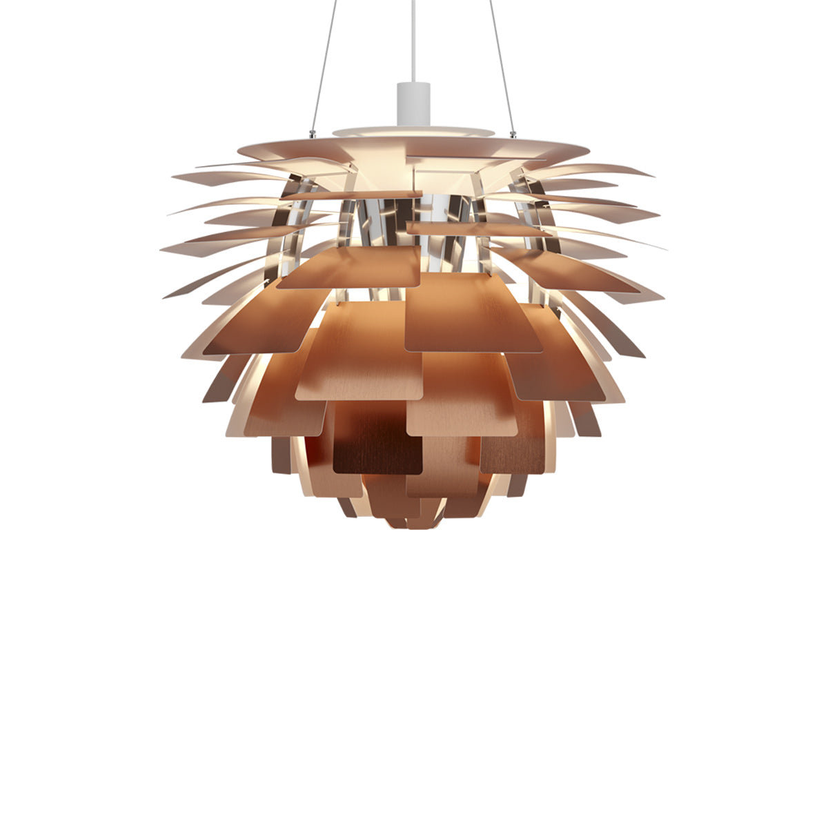 PH Artichoke Pendant Light in Copper (28.3-Inch).