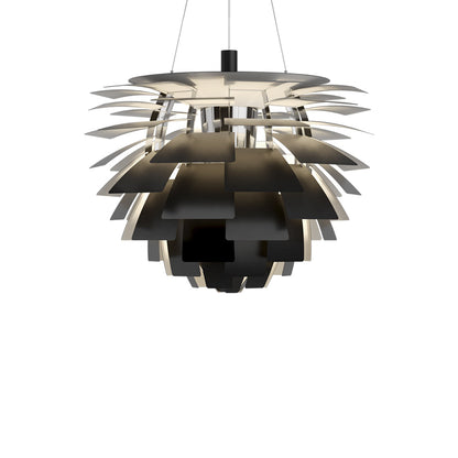 PH Artichoke Pendant Light in Black (33.1-Inch).