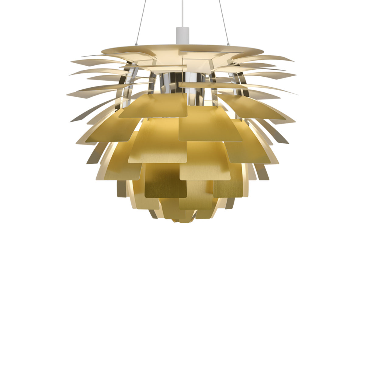 PH Artichoke Pendant Light in Brass (33.1-Inch).