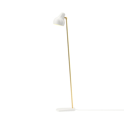 VL 38 LED Floor Lamp in White.