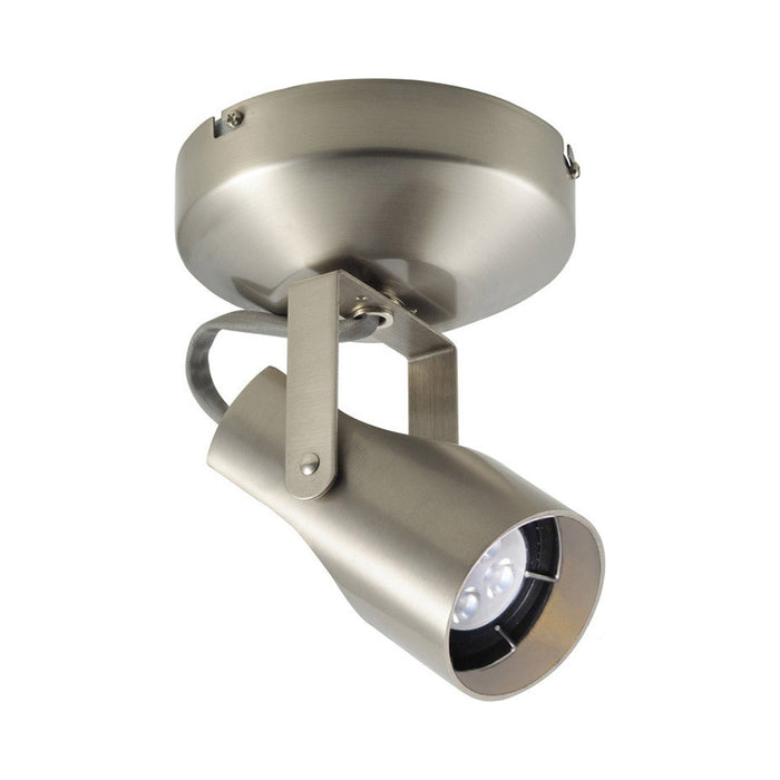 Low Voltage 007 LED Track Head in Brushed Nickel (Monopoint).