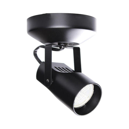 Low Voltage 007 Track Head in Black (Monopoint/50W).