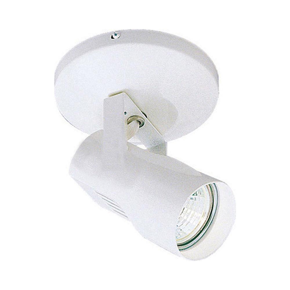 Low Voltage 007 Track Head in White (Monopoint/50W).