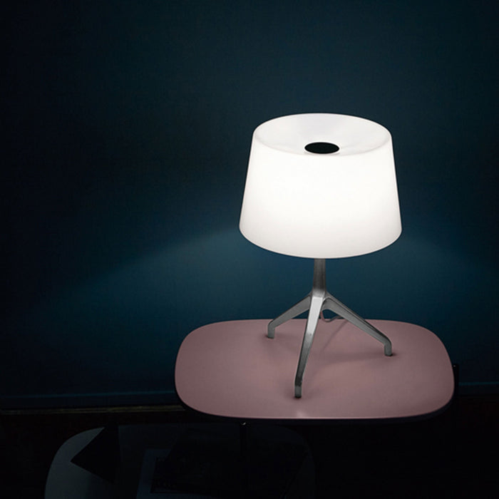 Lumiere XX Table Lamp in exhibition.