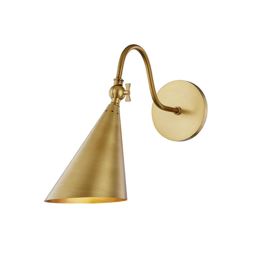 Lupe Wall Light in Gold.