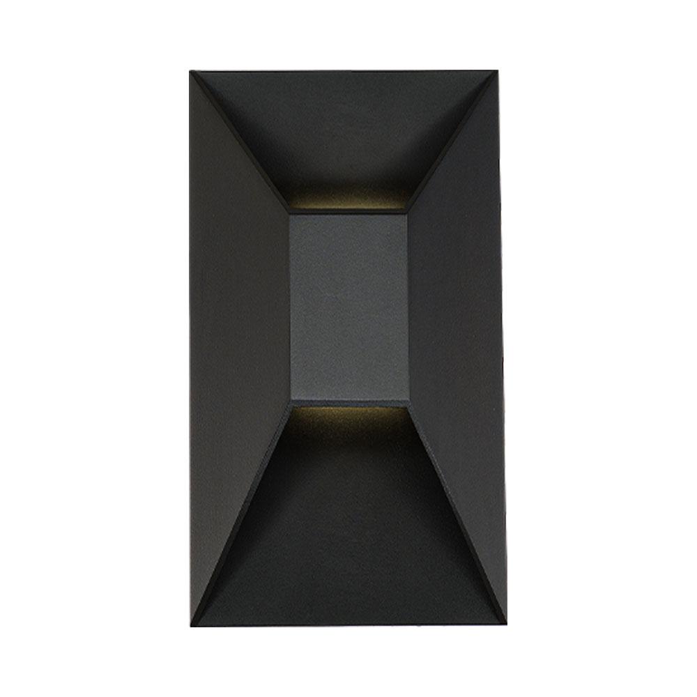 Maglev Outdoor LED Wall Light in Black (Small).