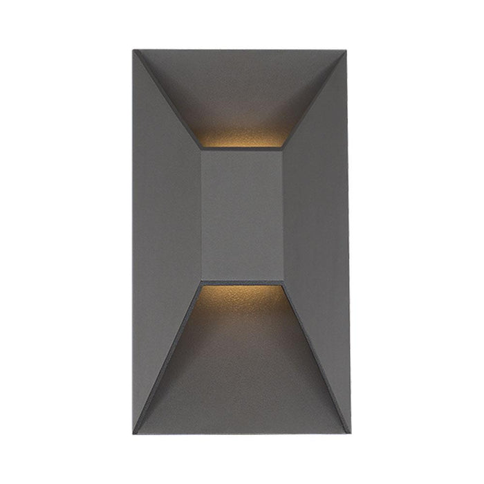 Maglev Outdoor LED Wall Light in 3000K/Bronze.
