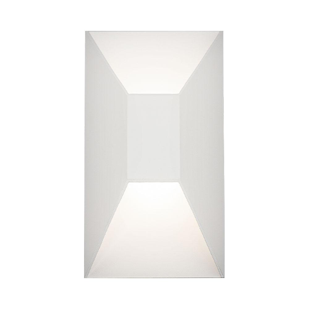 Maglev Outdoor LED Wall Light in White (Small).