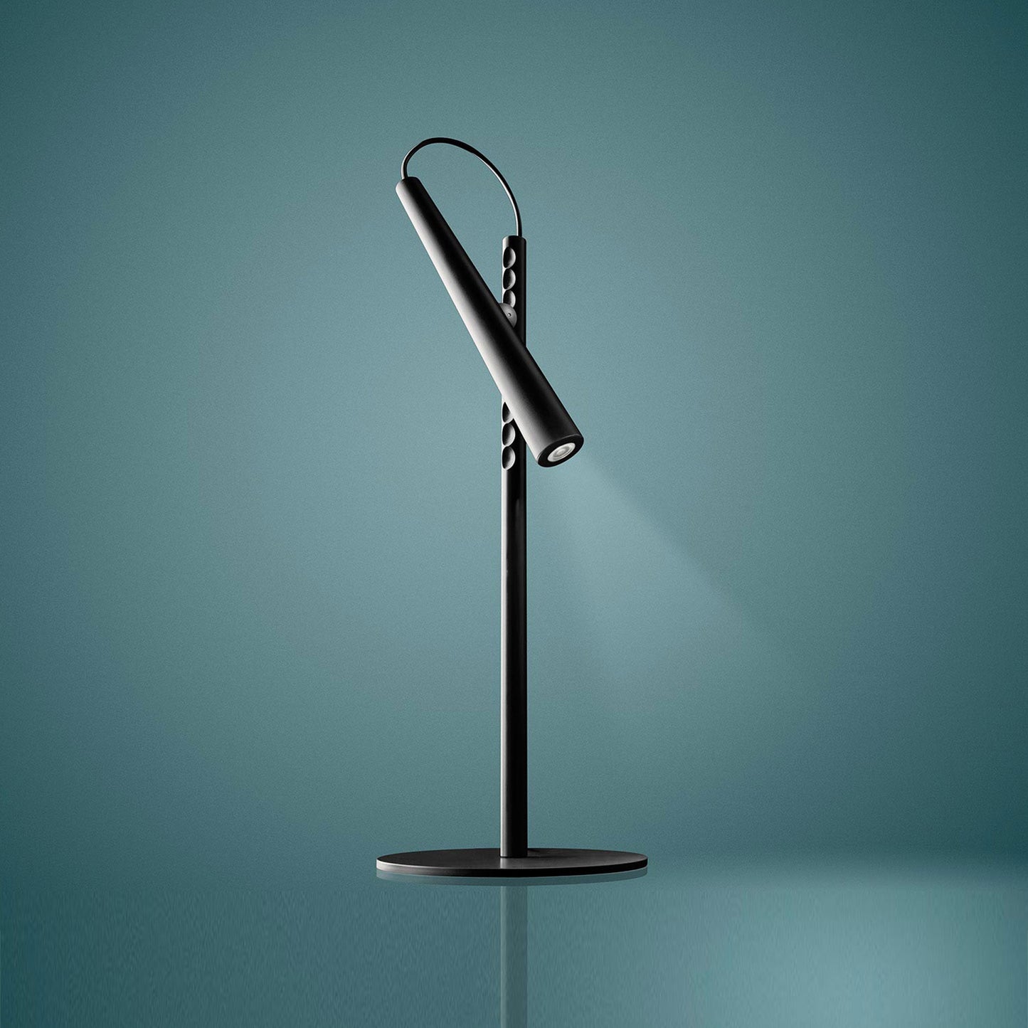 Magneto LED Table Lamp in Black.