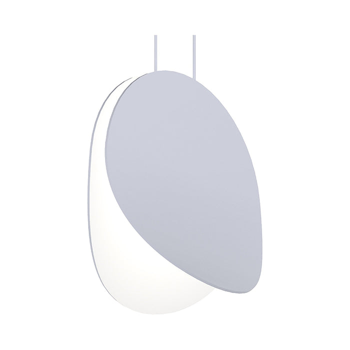 Malibu Discs™ LED Pendant Light in Medium/Dove Gray.