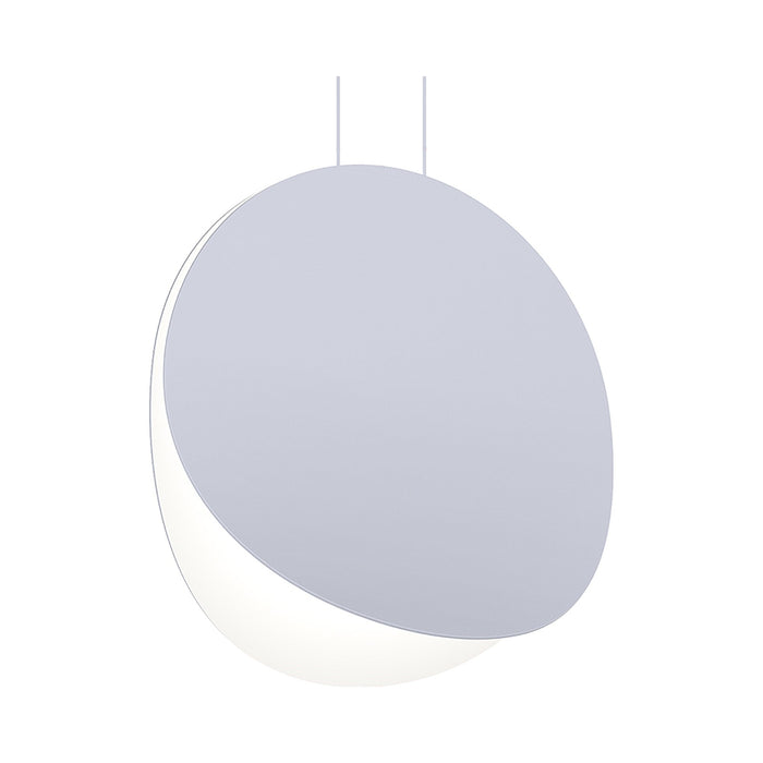 Malibu Discs™ LED Pendant Light in X-Large/Dove Gray.