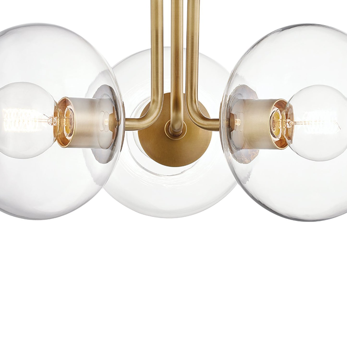 Margot 3-Light Semi-Flush Mount Ceiling Light in Detail.