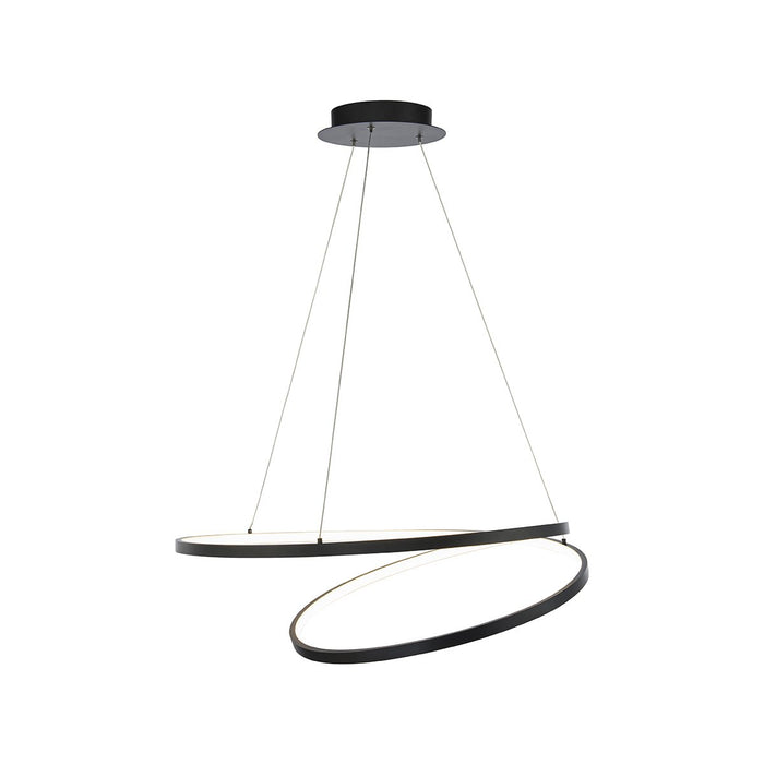 Marques LED Pendant Light in Black (Small).