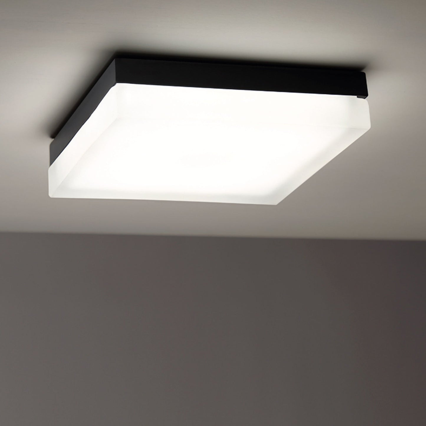 Matrix Square LED Flush Mount Ceiling Light in Detail.