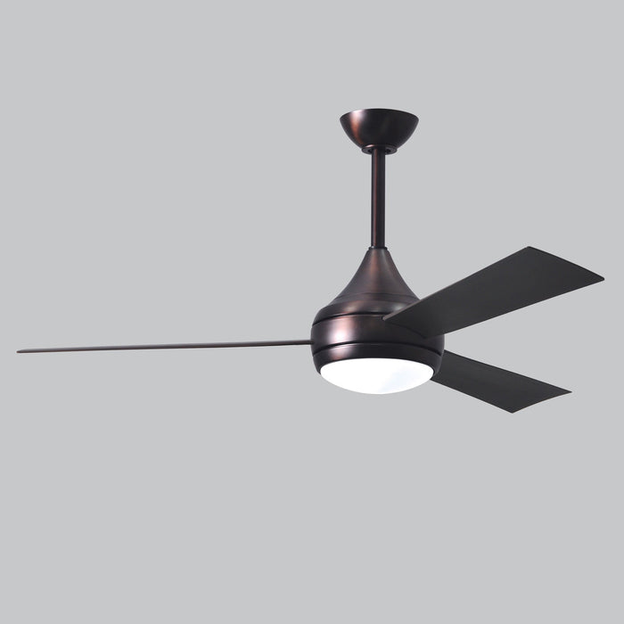 Donaire LED Outdoor Ceiling Fan in Detail.