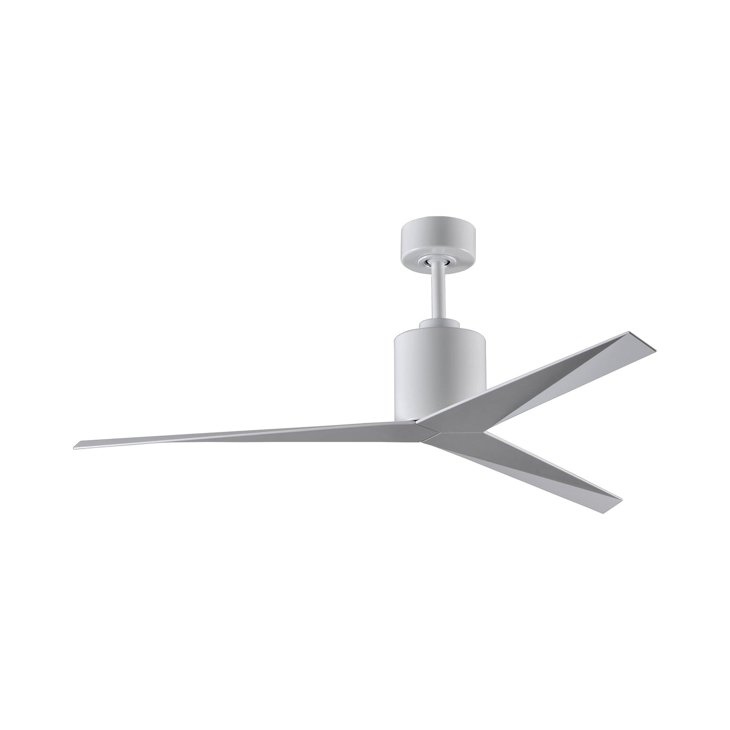 Eliza Outdoor Ceiling Fan in Gloss White/Gloss White.