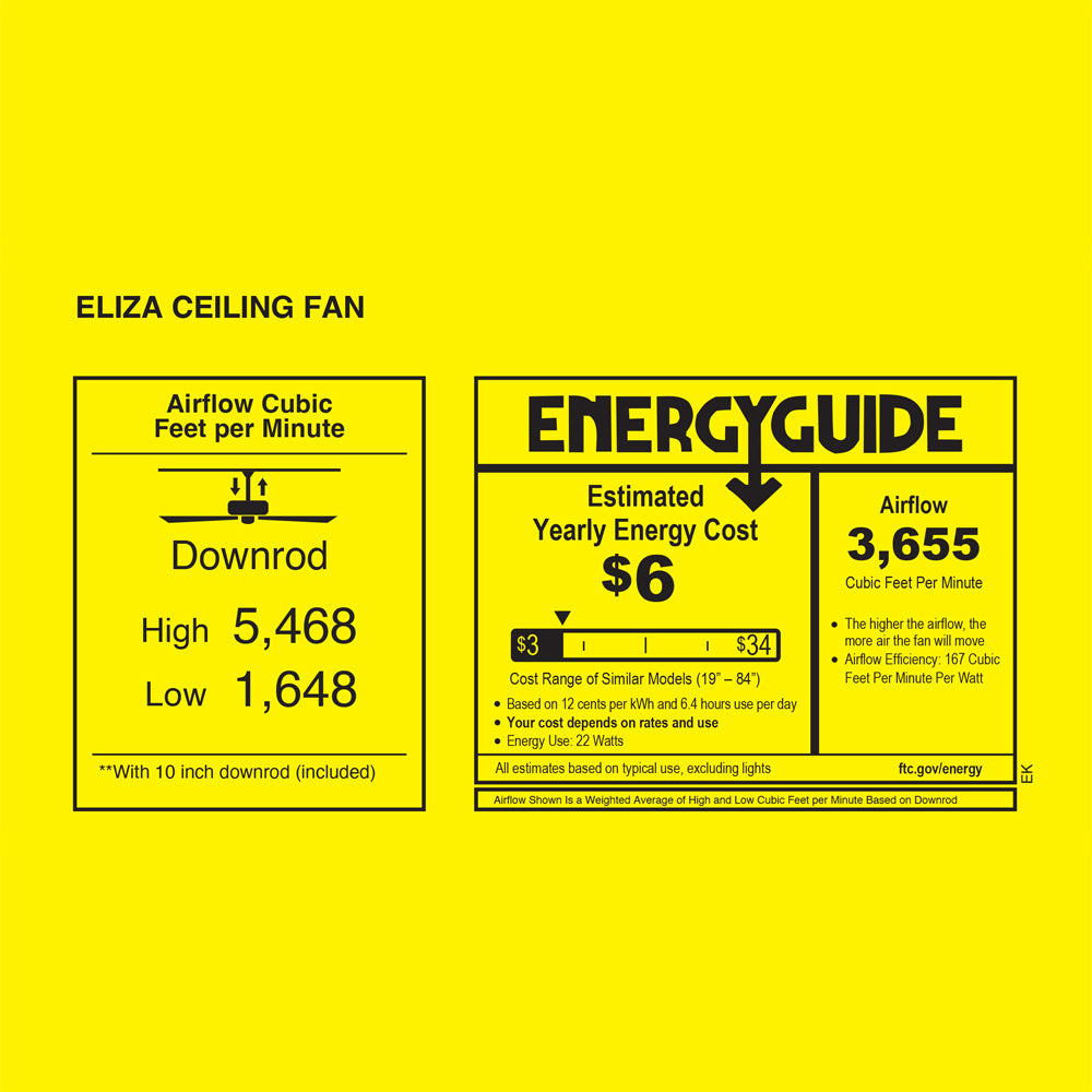 Eliza Outdoor Ceiling Fan.