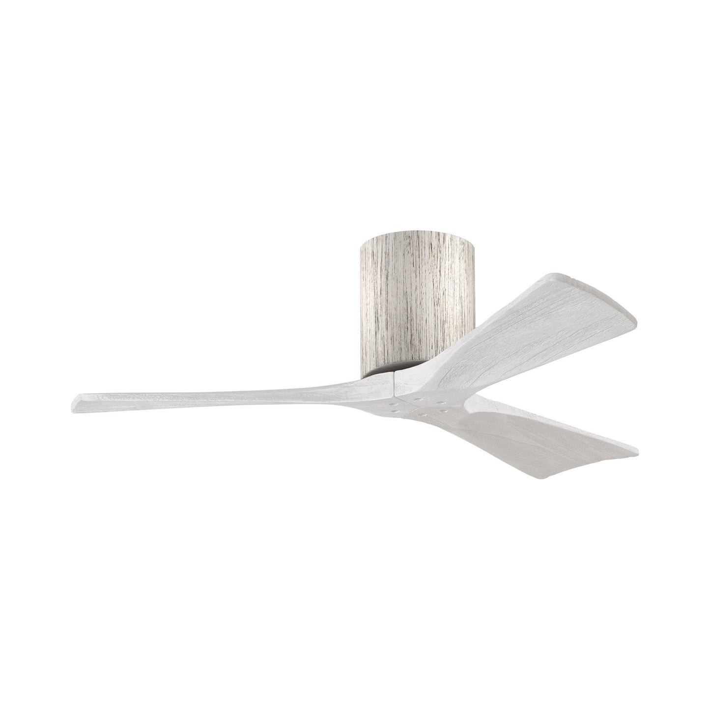 Irene IR3H Indoor / Outdoor Ceiling Fan in Barn Wood/Matte White (42-Inch).