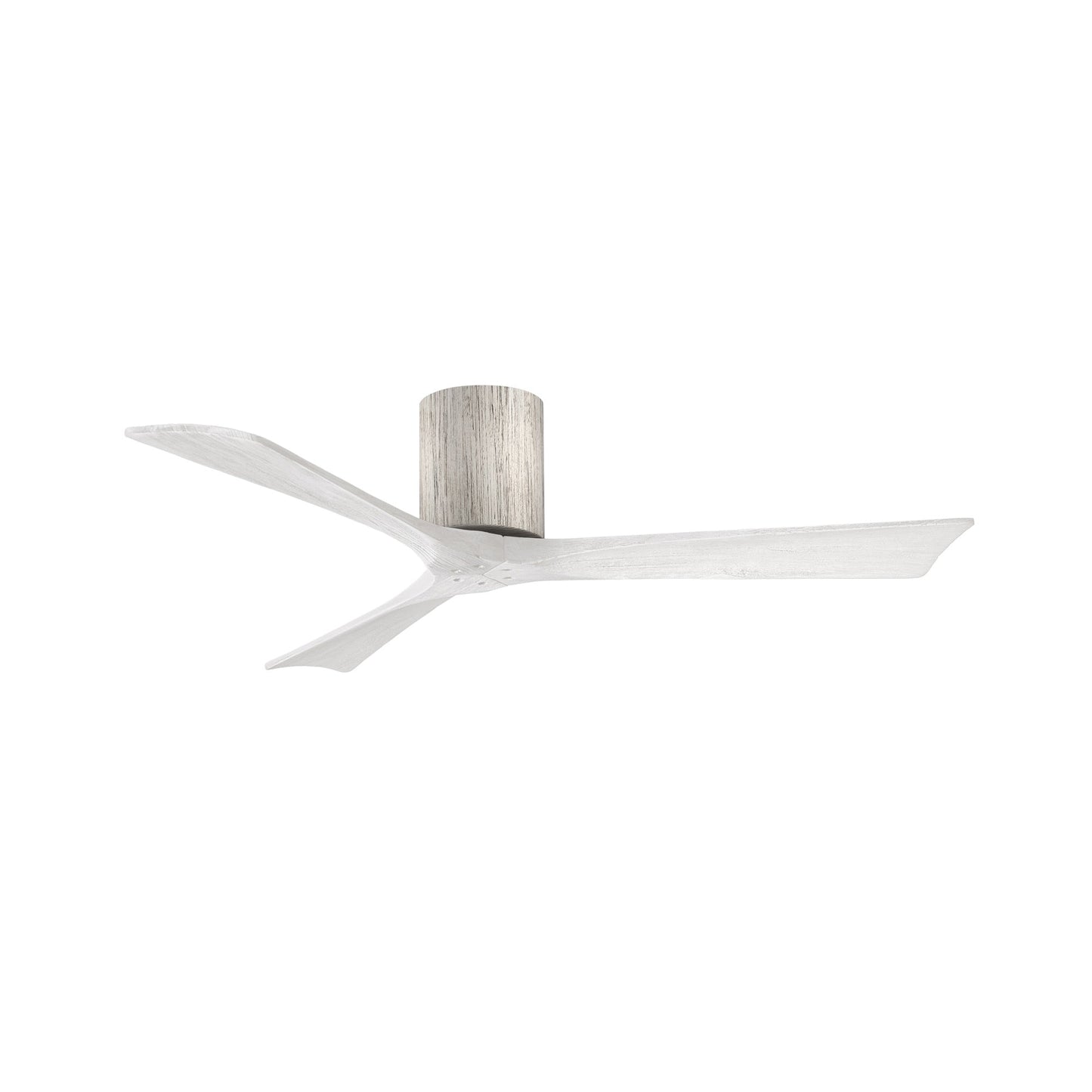 Irene IR3H Indoor / Outdoor Ceiling Fan in Barn Wood/Matte White (52-Inch).