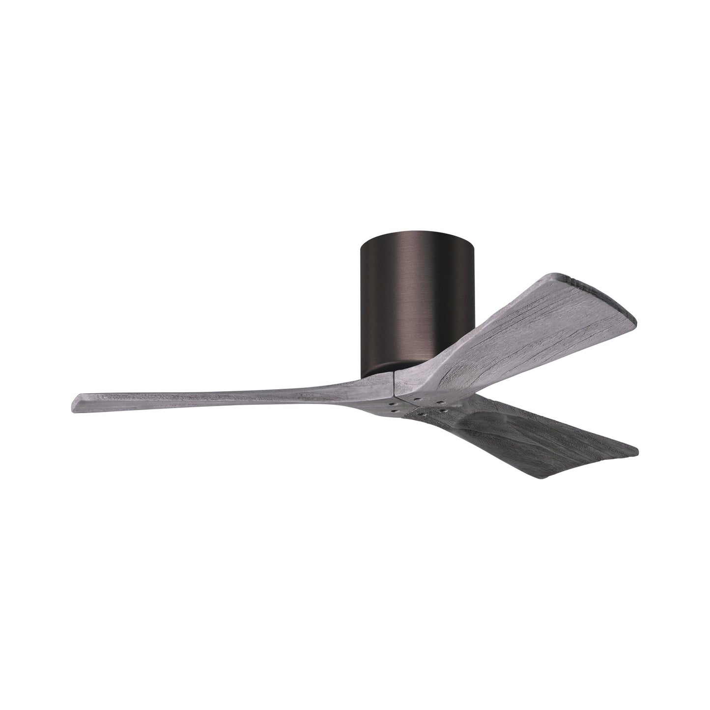 Irene IR3H Indoor / Outdoor Ceiling Fan in Brushed Bronze/Barn Wood (42-Inch).