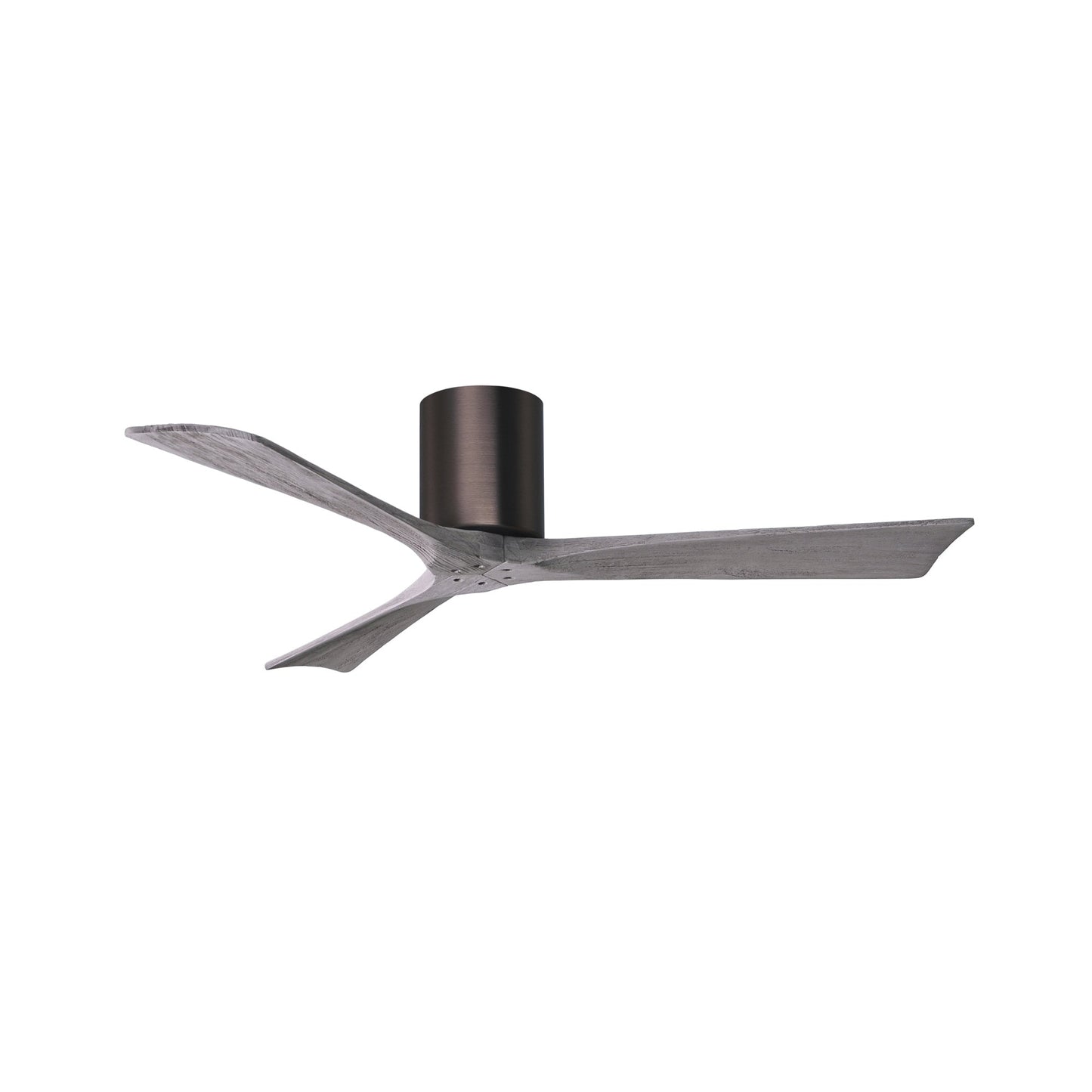 Irene IR3H Indoor / Outdoor Ceiling Fan in Brushed Bronze/Barn Wood (52-Inch).