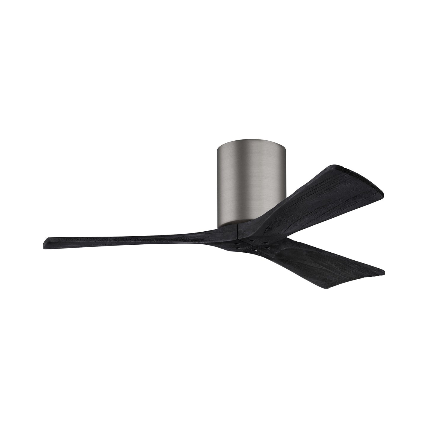 Irene IR3H Indoor / Outdoor Ceiling Fan in Brushed Pewter/Matte Black (42-Inch).